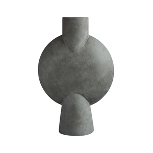101 Copenhagen Sphere Vase Bubl Hexa Dark Grey
