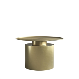 101 Copenhagen Pillar Coffee Table Low Brass