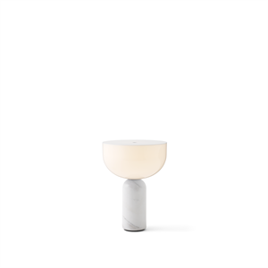 New Works Kizu Table Lamp Portable White Marble