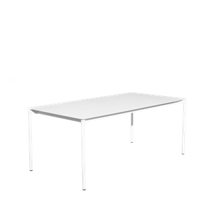 Petite Friture FROMME Rectangular Table White