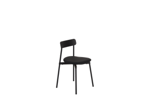 Petite Friture Fromme Bois Dining Chair Cuir Black