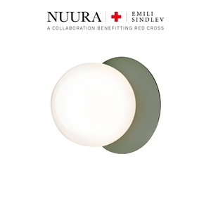 Nuura X Emili Sindlev Liila 1 Wall Lamp Medium Hopeful Green/Opal