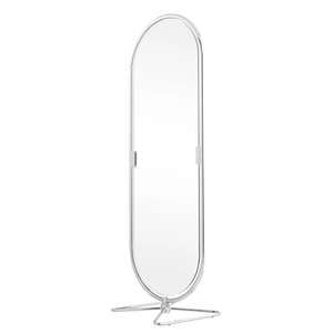 Verner Panton System 1-2-3 Mirror With Butterfly Base Steel