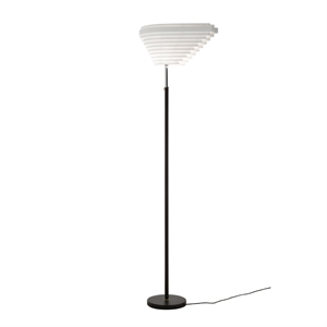 artek A805 Angle Wing Floor Lamp Nickel Plated Brass