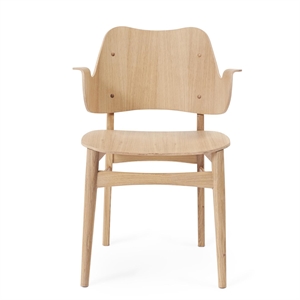 Warm Nordic Gesture Dining Chair White/ Oak