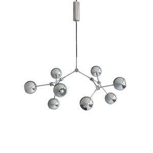 101 Copenhagen Drop Globe Chandelier Mini Chrome