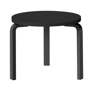 artek 90D Table Black/ Black Linoleum