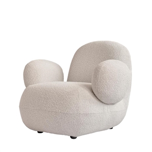 101 Copenhagen Toe Armchair With Armrests Off White