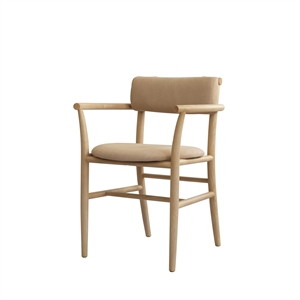 101 Copenhagen Nama Dining Chair with Armrests Nubuck