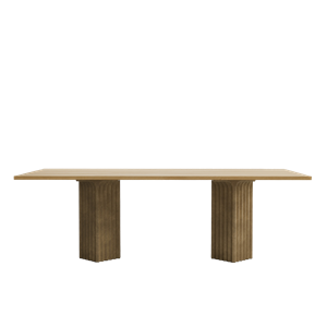 101 Copenhagen Arc Dining Table L250 Oak