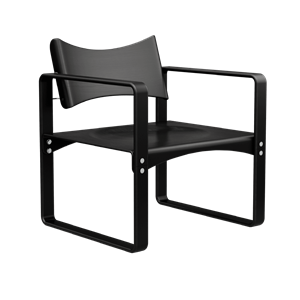 Verner Panton Series 270 F Dining Chair With Armrests Black
