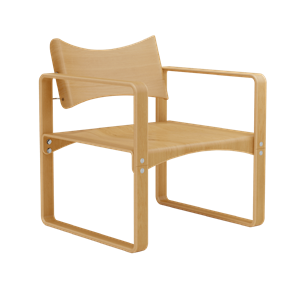 Verner Panton Series 270 F Dining Chair With Armrests Honey