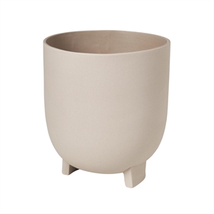 Kristina Dam Studio Serene Flowerpot Terracotta Sand XL