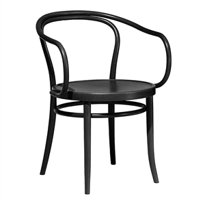 TON No 30 Dining Table Chair Black
