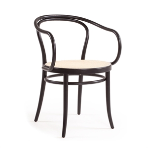 TON No 30 Dining Chair Rattan/ Black