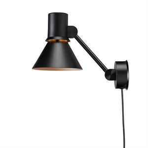 Anglepoise Type 80 W2 Wall Lamp with Cord Matt Black