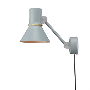Anglepoise Type 80 W2 Wall Lamp with Cord Gray Mist