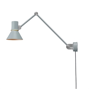 Anglepoise Type 80 W3 Wall Lamp with Cord Gray Mist