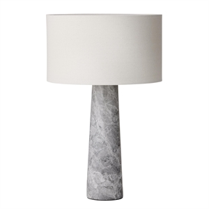 Cozy Living Berta Table Lamp Marble/Off-White