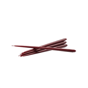 STOFF Nagel Candles from Ester & Erik 6-pack Burgundy Red