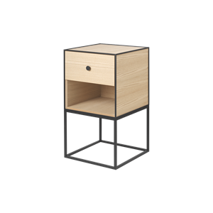 Audo Frame Cabinet 35 w. 1 Drawer Oak