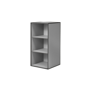 Audo Frame Cabinet 70 w. 2 Shelves Dark Gray