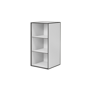 Audo Frame Cabinet 70 w. 2 Shelves Light Gray