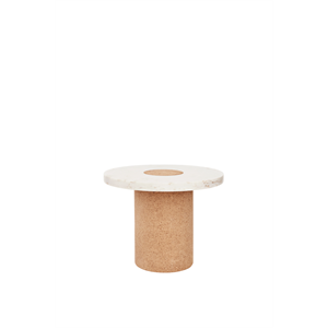 Frama Sintra Side Table/Coffee Table Large White Marble/Cork