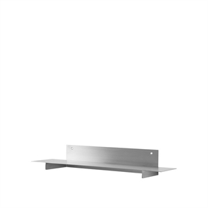 Kristina Dam Studio Planar Shelf Small Brushed Stainless steel