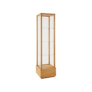 Kristina Dam Studio Japanese Display Cabinet Medium Warm Oak