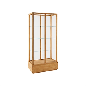 Kristina Dam Studio Japanese Display Cabinet Large Warm Oak