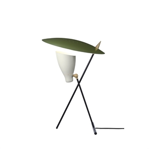 Warm Nordic Silhouette Table Lamp Green/ Warm White