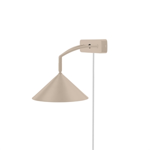 Globen Lighting Curve Wall Lamp Beige