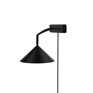 Globen Lighting Curve Wall Lamp Black