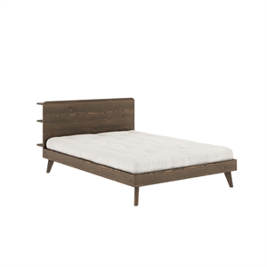 Karup Retreat Bed Frame 140x200 Carob Brown