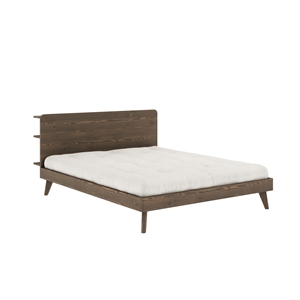 Karup Retreat Bed Frame 160x200 Carob Brown