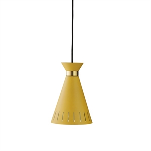 Warm Nordic Cone Pendant Honey Yellow