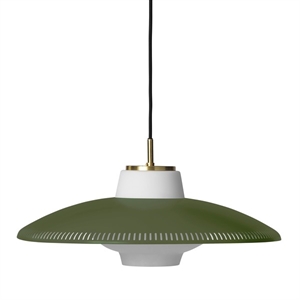 Warm Nordic Opal Shade Pendant Green