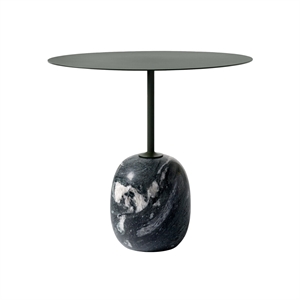 &Tradition Lato LN9 Coffee Table Oval Deep Green/Verde Grigio Marble