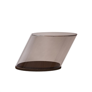 NORR11 Tilt Coffee Table Smoke/Glass