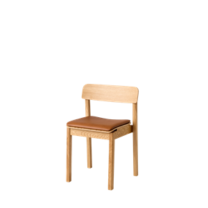 Moebe Everyday Dining Chair Oiled Oak/Cognac