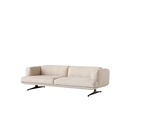 &Tradition Inland AV23 3-Seater Sofa Clay 0011/Warm Black