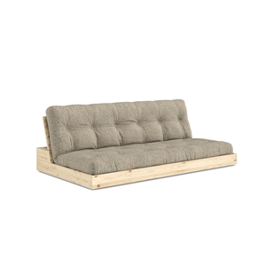 Karup Base Sofa Bed With 5-Layer Mattress Raw/641 Warm Sand