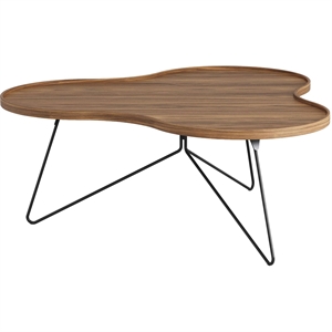 Swedese Flower Mono Coffee Table 114x45 Black/ Walnut