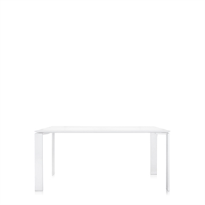 Kartell FOUR Soft-Touch Desk 158x79 White