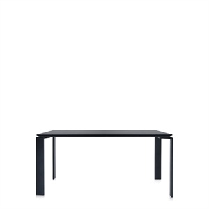 Kartell FOUR Soft-Touch Desk 158x79 Black