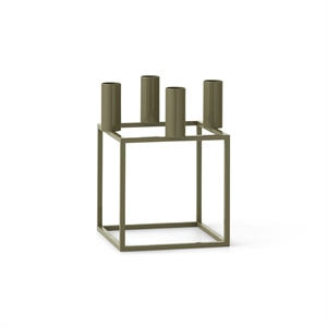 Audo Cube 4 Candlestick Olive