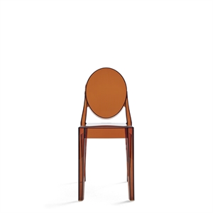 Kartell Victoria Ghost Dining Chair Amber