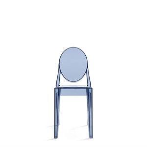 Kartell Victoria Ghost Dining Chair Blue