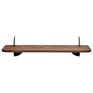 AYTM AEDES Shelf Walnut/ Black L50 cm